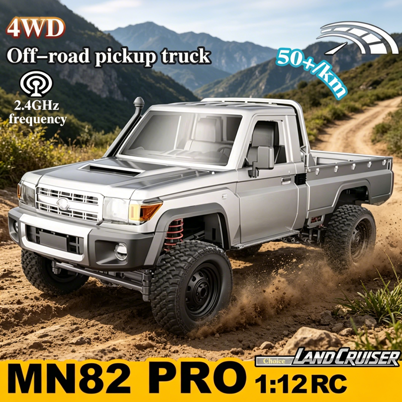 Rc Hobby Grade Cars - MN82 Upgraded PRO Off-Road 4WD Pickup