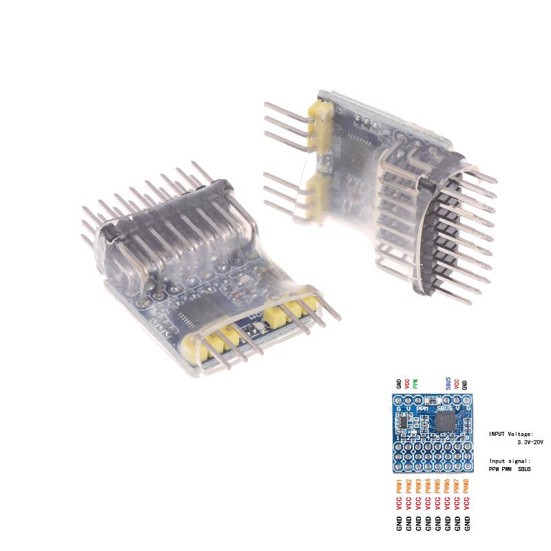 TH 1/2Pcs SPP-SBUS PPM PWM Sig - Receiver Sbus 8Ch avaliação e preço