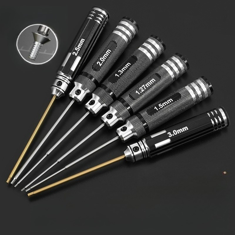 HSS/TiCN Hex Screwdriver Set M - Rc Hobby Tool Kit avaliação e preço