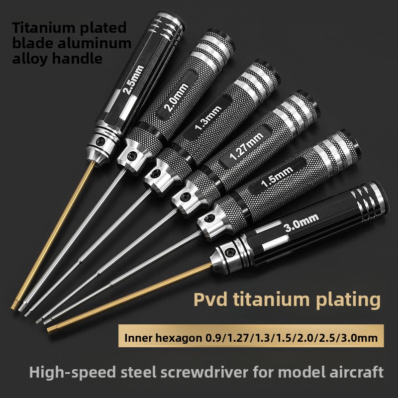 HSS/TiCN Hex Screwdriver Set M - Rc Hobby Tool Kit avaliação e preço