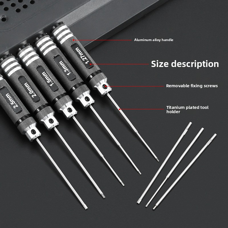 HSS/TiCN Hex Screwdriver Set M - Rc Hobby Tool Kit avaliação e preço