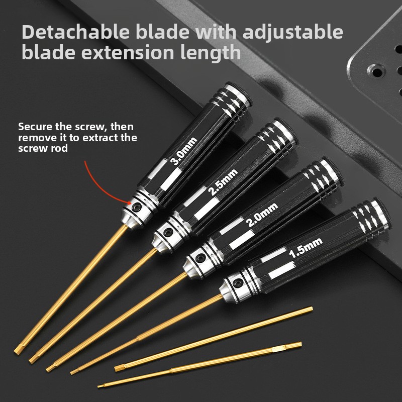 HSS/TiCN Hex Screwdriver Set M - Rc Hobby Tool Kit avaliação e preço