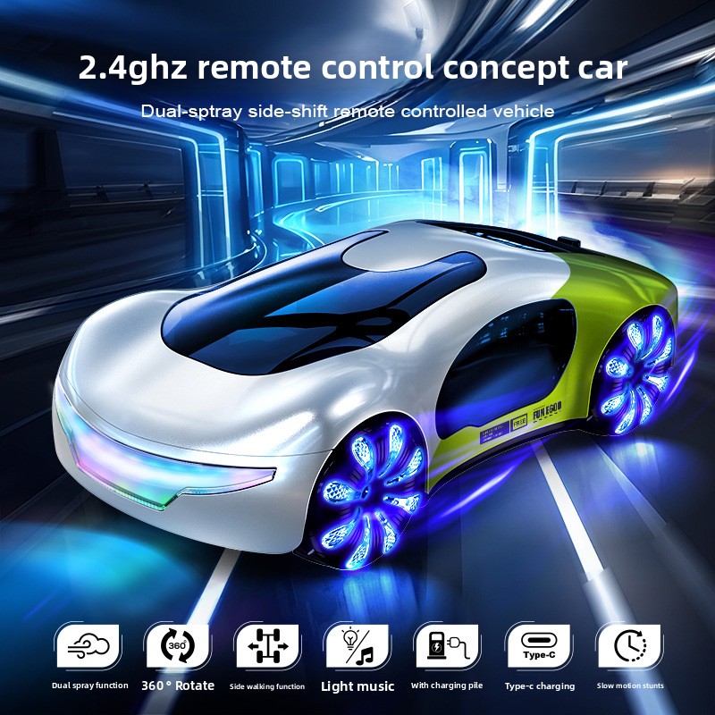 Magic Spray Music RC Stunt Car - Rc Hobby Horizon avaliação e preço