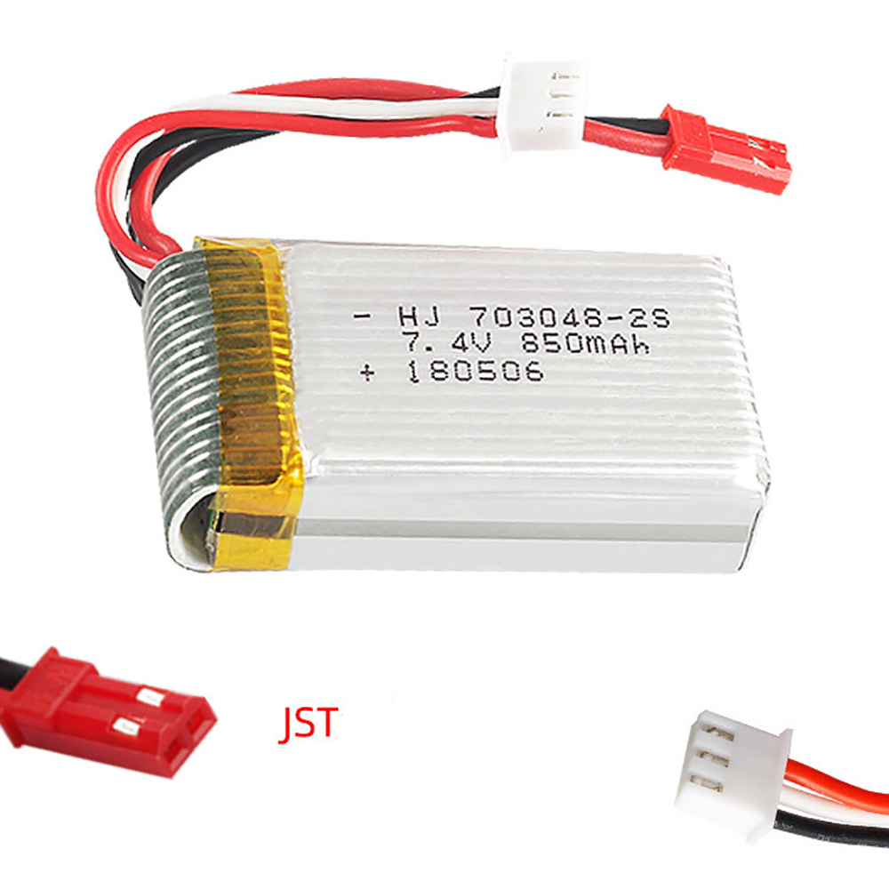 1-5pcs  2s 7.4V 850mAh 703048  - Rc Hobby Usa avaliação e preço