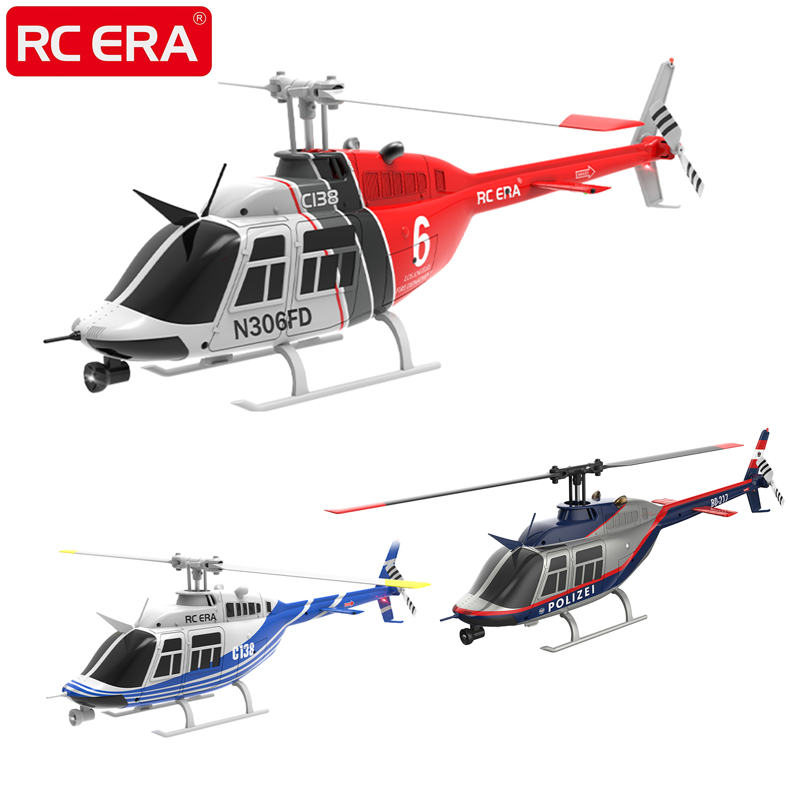 RC ERA C138 BELL 206 Jet Range - Rc Hobby Experts avaliação e preço