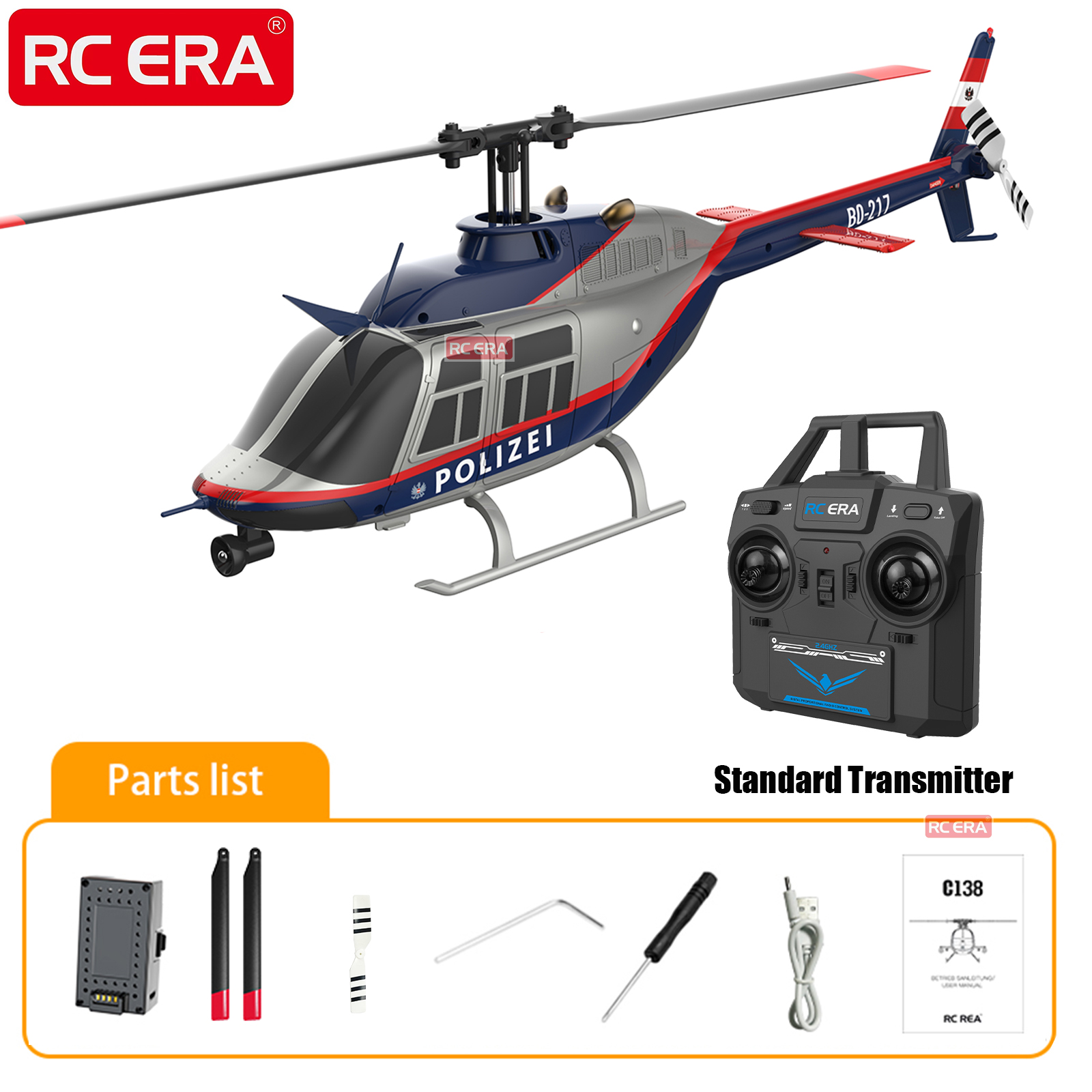 RC ERA C138 BELL 206 Jet Range - Rc Hobby Experts avaliação e preço