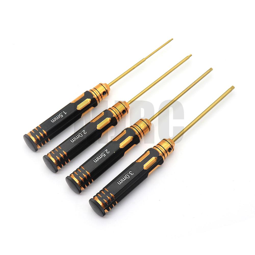 Ajrc 4pcs/set Titanium Plating - Rc Hobby Tool Kit avaliação e preço