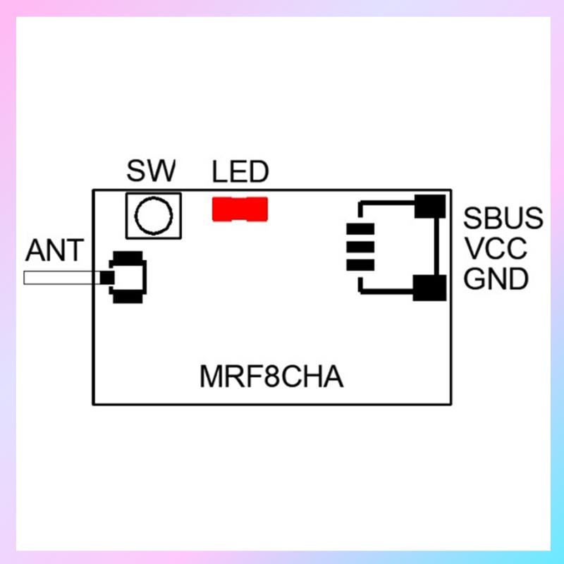 T23C MRF8CHA 2.4G AGF For Frsk - Receiver Sbus 8Ch avaliação e preço