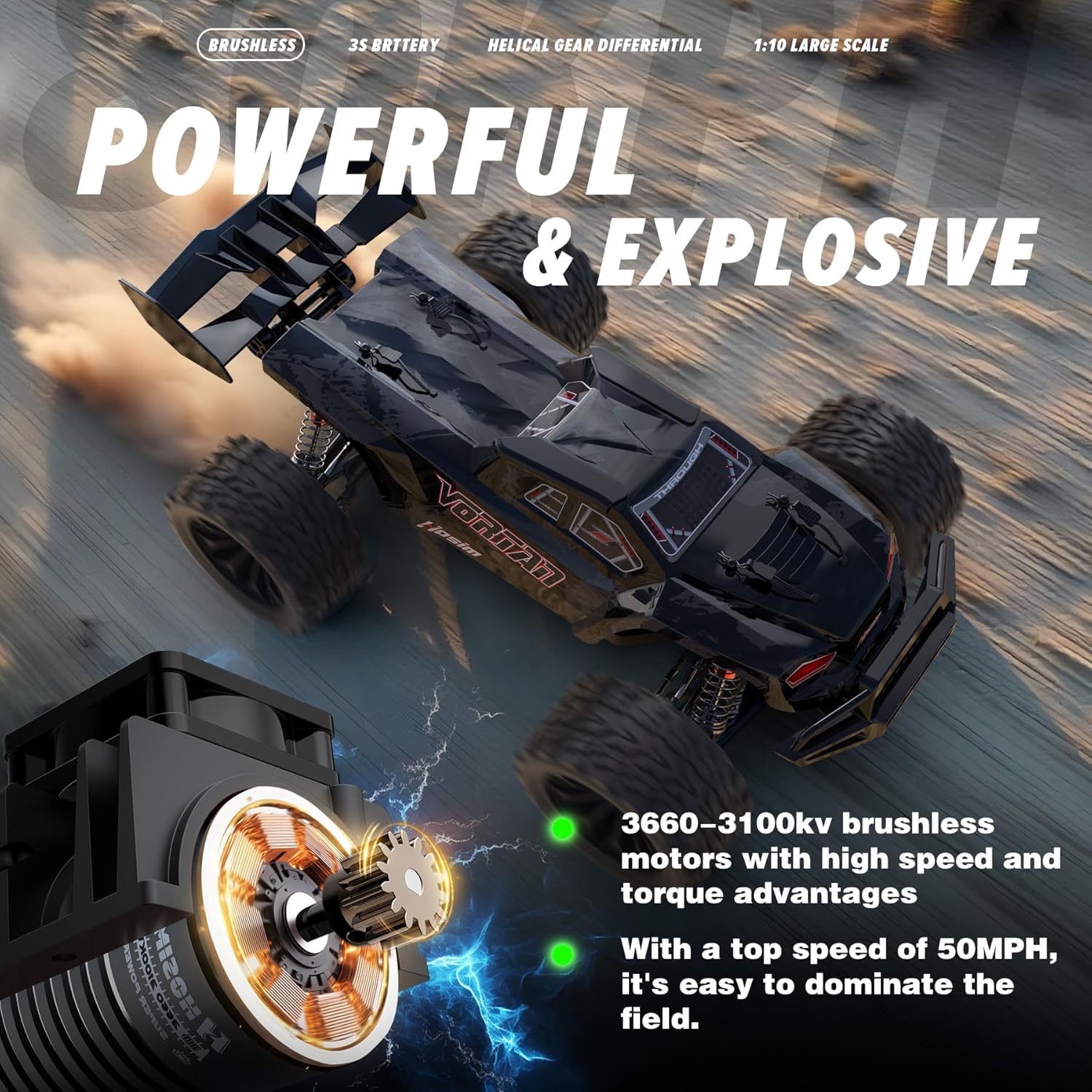 1/8 Scale RC Truck for Adults  - Rc Hobby Grade Cars avaliação e preço