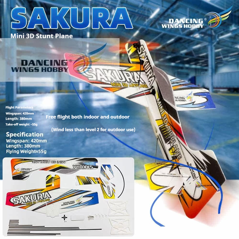 SAKURA EPP Micro 3D RC Airplan - Rc Hobby Experts avaliação e preço