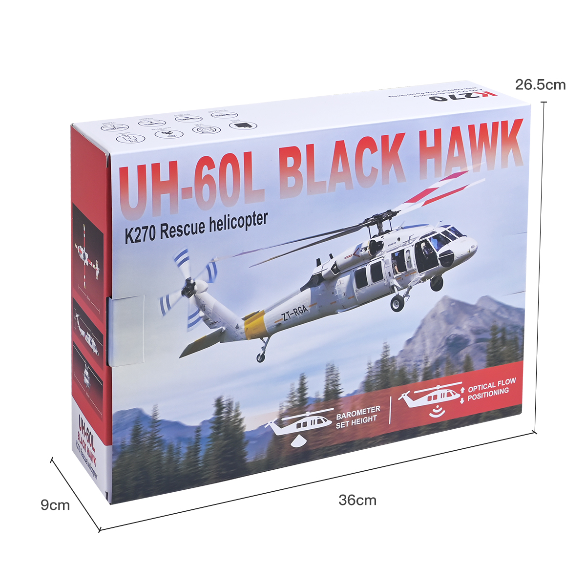 WLtoys K170 K270 UH-60L Brushl - Rc Hobby Experts avaliação e preço