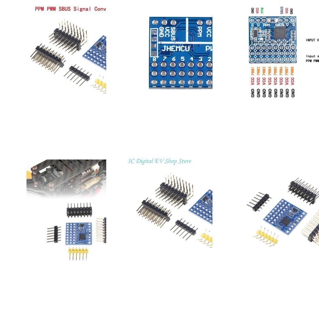 E74D SPP-SBUS 8CH PPM PWM SBUS - Receiver Sbus 8Ch avaliação e preço