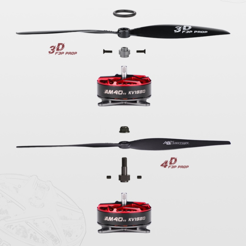 T-Hobby AM40 V2 3D/4D 2-3S Pow - Rc Hobby Usa avaliação e preço