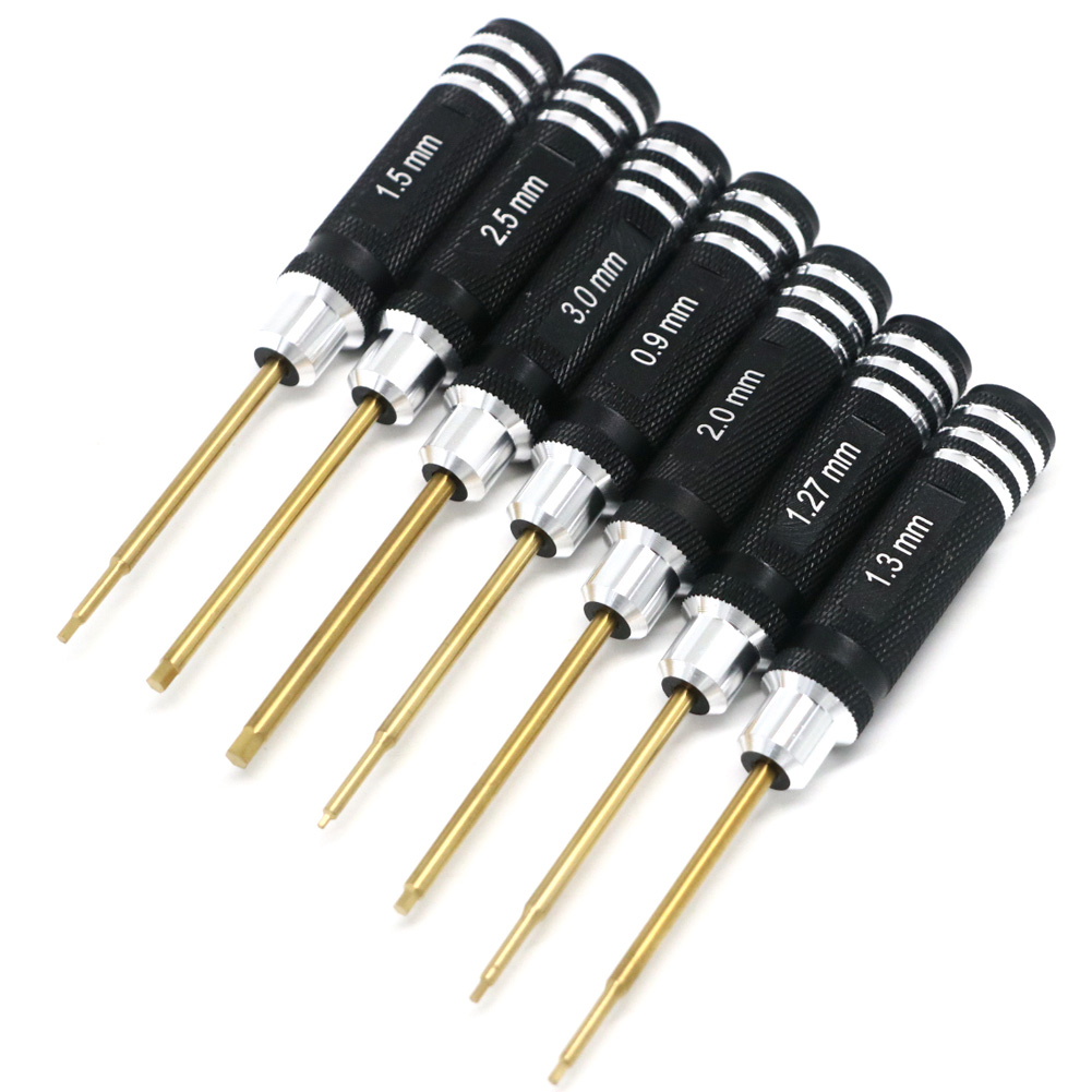 7pcs Titanium Plating Mini Pre - Rc Hobby Tool Kit avaliação e preço