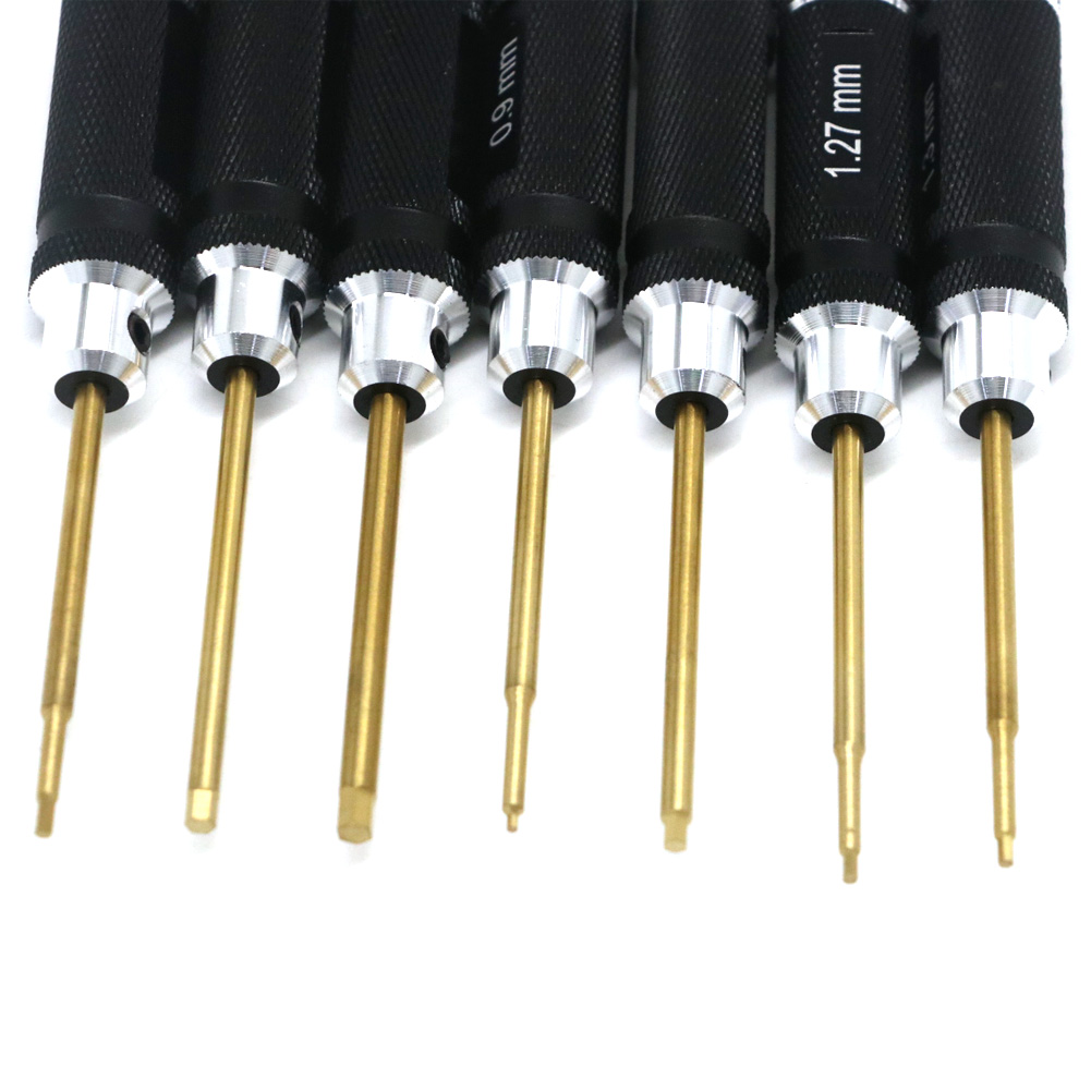 7pcs Titanium Plating Mini Pre - Rc Hobby Tool Kit avaliação e preço