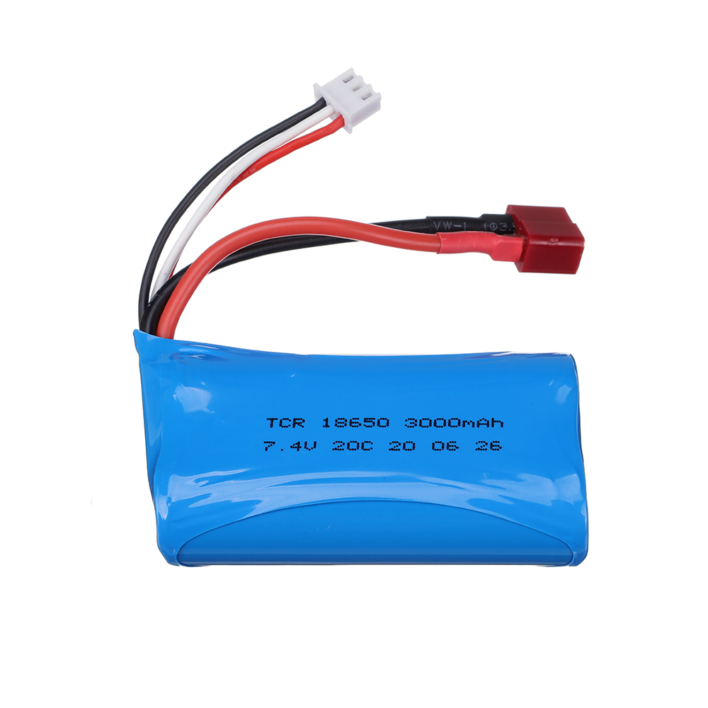 7.4V 3000mAh Li-ion Battery fo - Rc Hobby Usa avaliação e preço