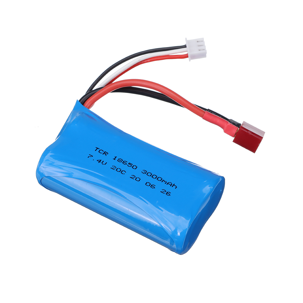 7.4V 3000mAh Li-ion Battery fo - Rc Hobby Usa avaliação e preço