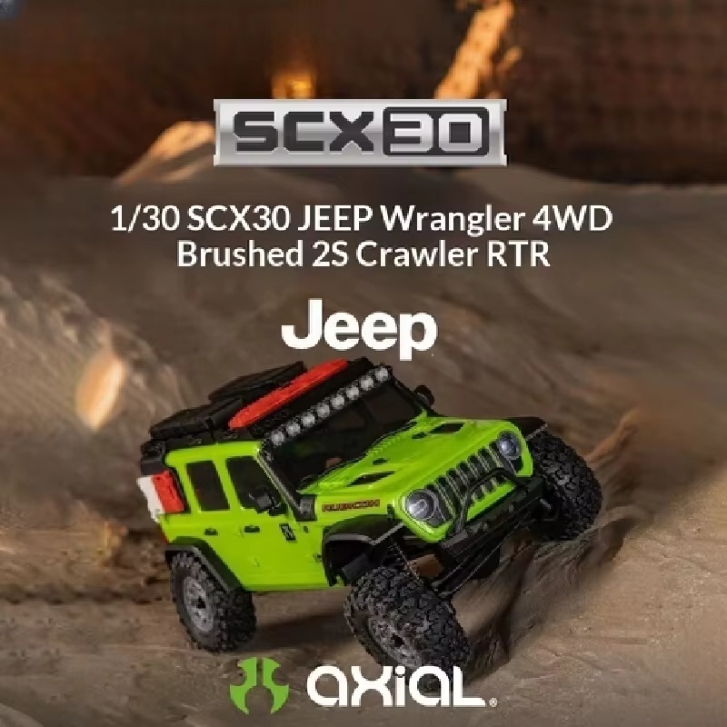 AXIAL 1/30 SCX30 Jeep Wrangler - Rc Hobby Grade Car avaliação e preço