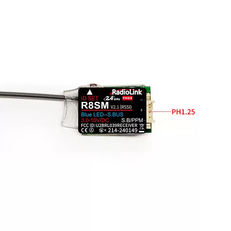 Radiolink R8SM 8CH 2.4G Receiv - Receiver Sbus 8Ch avaliação e preço