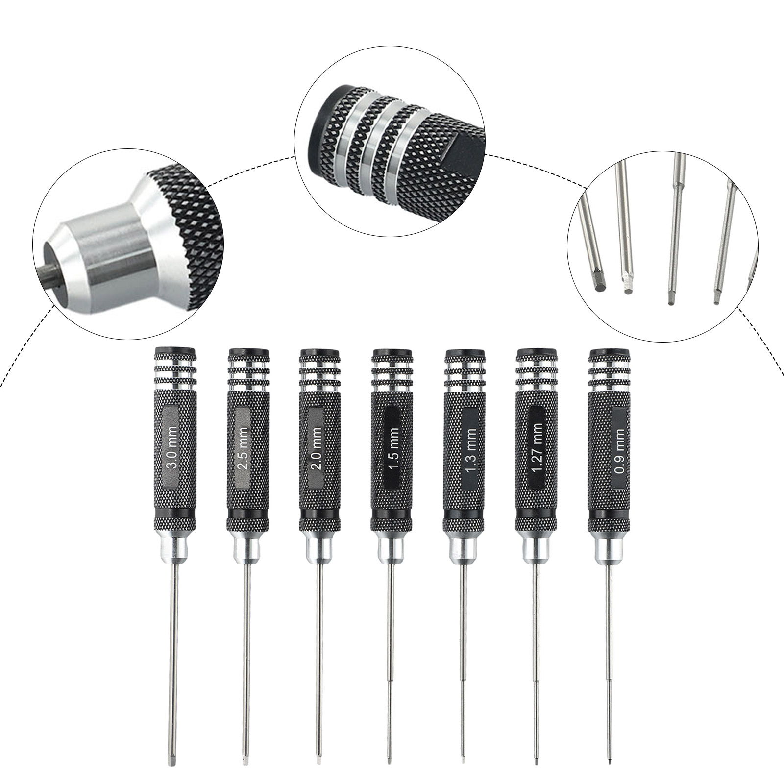 7Pcs HSS Hexagon Wrench Screwd - Rc Hobby Tool Kit avaliação e preço