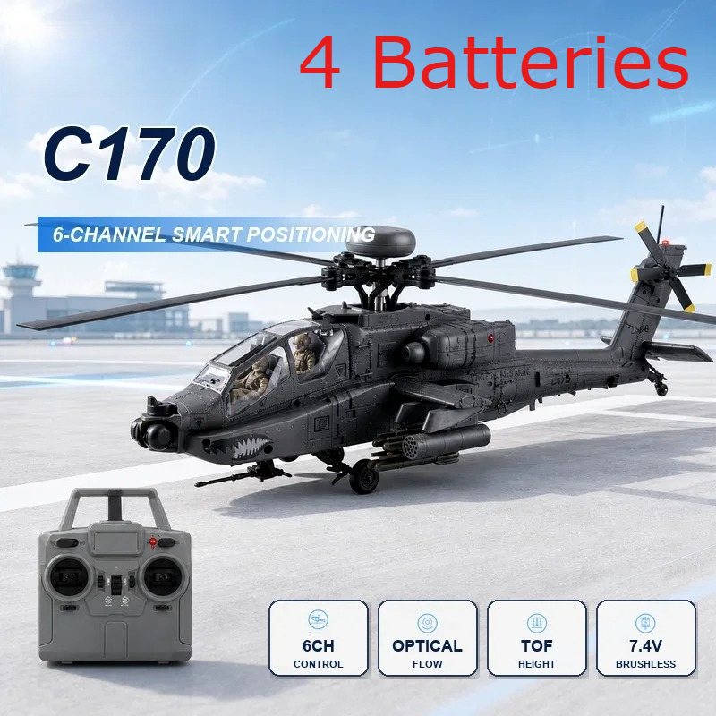 Rc Era C170 Apache Brushless R - Rc Hobby Experts avaliação e preço