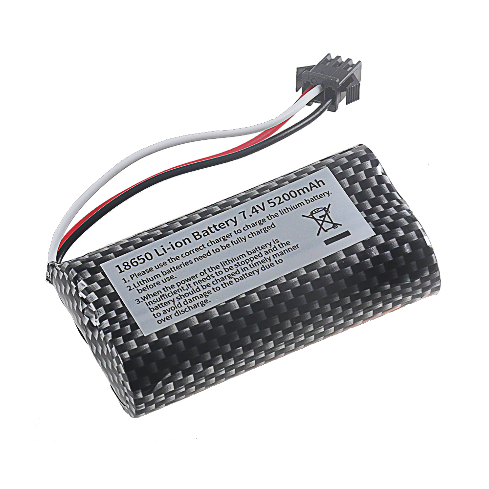 18650 Li-ion 7.4V 5200mAh Batt - Rc Hobby Usa avaliação e preço