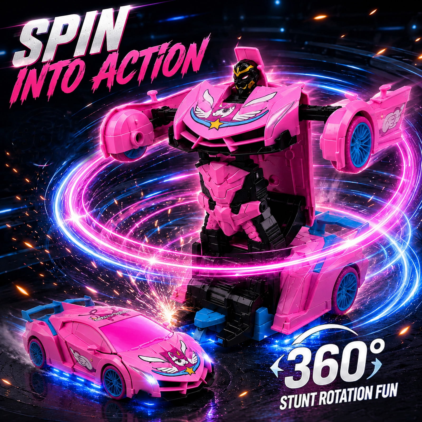 Unicorn RC Transforming Robot  - Rc Hobby Horizon avaliação e preço