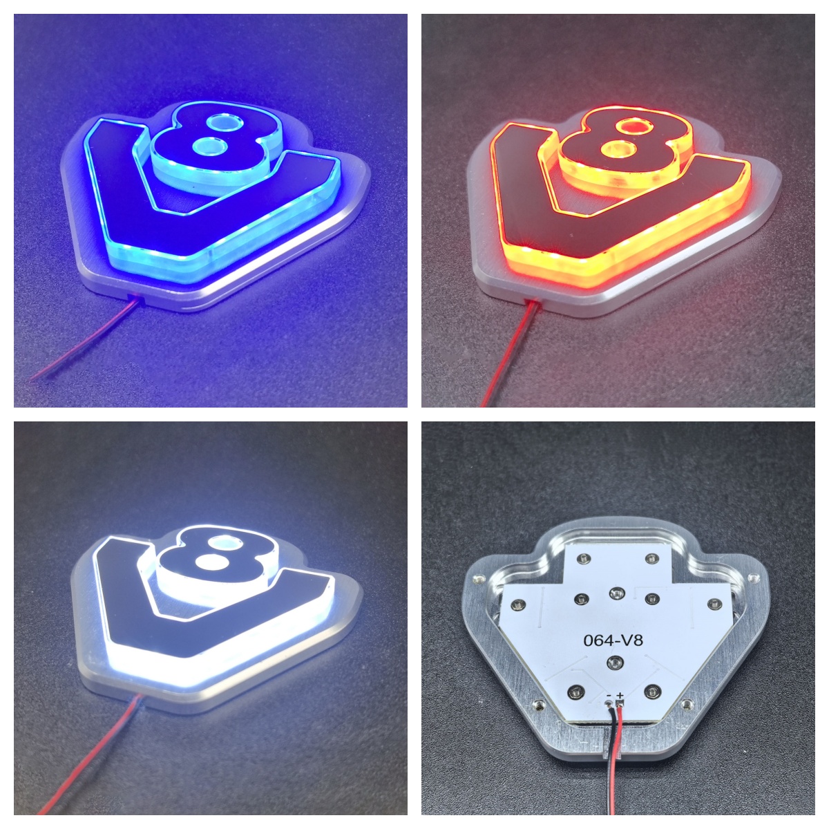 Cabin 5V LED Light Box Metal V - Rc Hobby Logo avaliação e preço