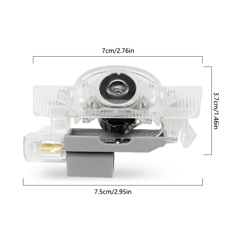 2Pcs LED Projector Lamp Car Do - Rc Hobby Horizon avaliação e preço