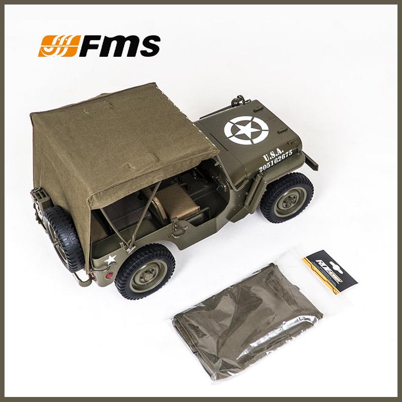 FMS 1/12 C1167 Canvas Roof For - Rc Hobby Usa avaliação e preço