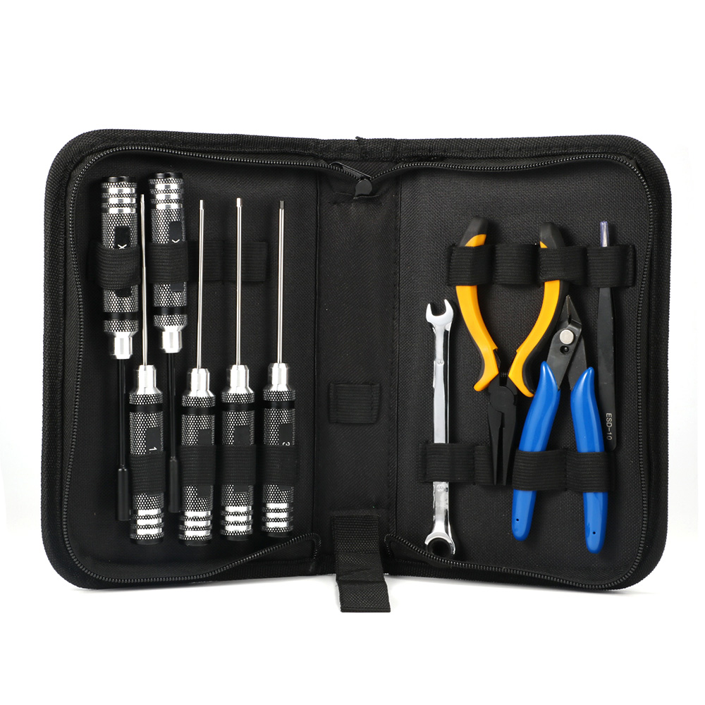 10PCS 10in1 FPV Drone RC Tool  - Rc Hobby Tool Kit avaliação e preço