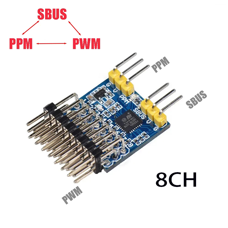 8CH PWM PPM SBUS Signal Conver - Receiver Sbus 8Ch avaliação e preço