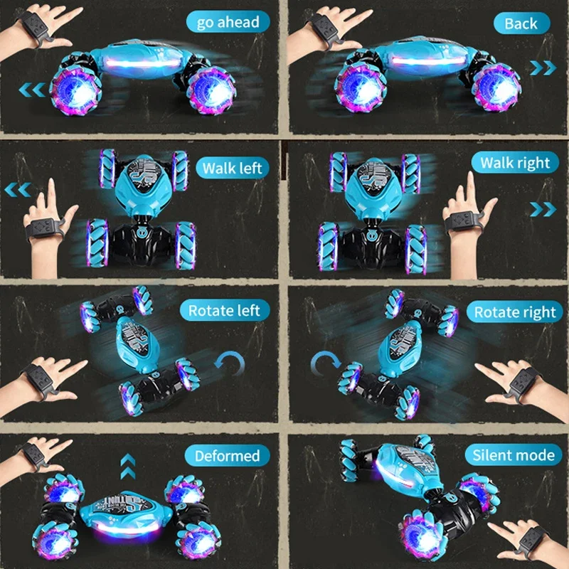4WD 1:16 Stunt RC Car with LED - Rc Hobby Horizon avaliação e preço