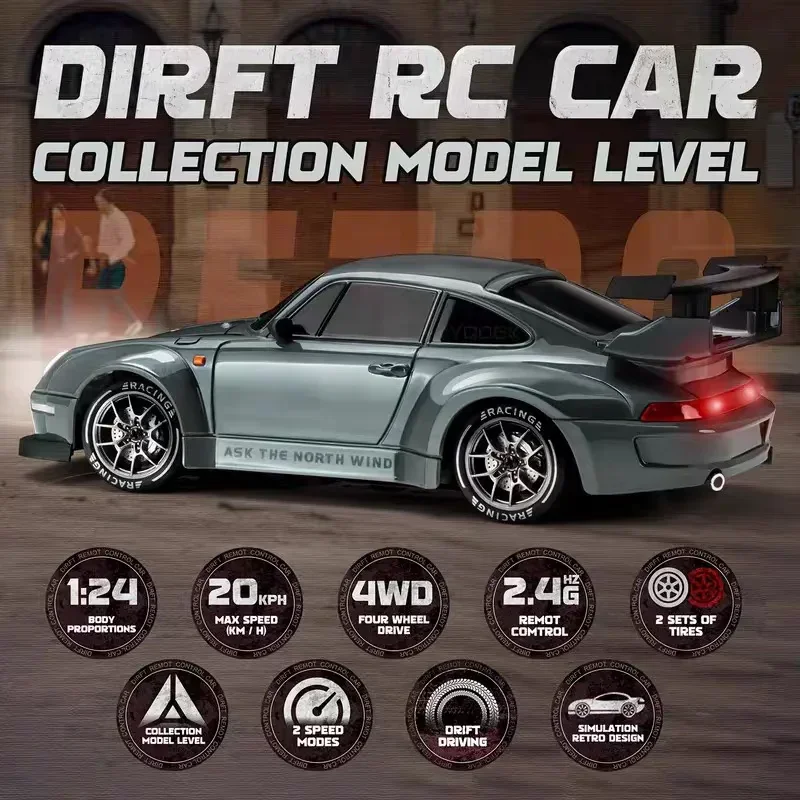 RC Cars 4WD 1:24 20KM/H Full P - Rc Hobby Horizon avaliação e preço